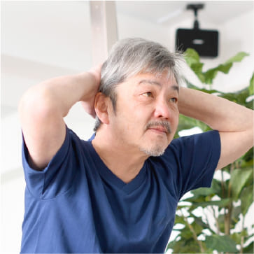 70代男性のお客様