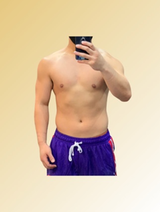 30代男性 ボディメイク Before